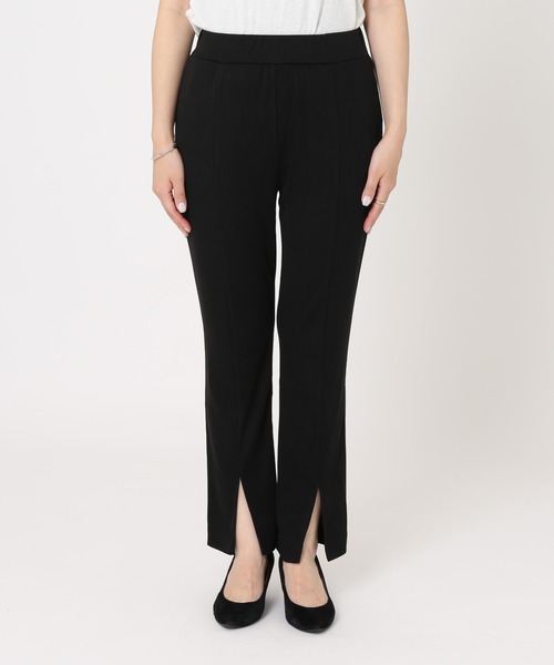 JOURNAL STANDARD（ジャーナルスタンダード）の「ナローテレコパンツ◆（その他パンツ・レディース・ブラック/ブラウン/カーキ・38/36）」の12枚目の写真