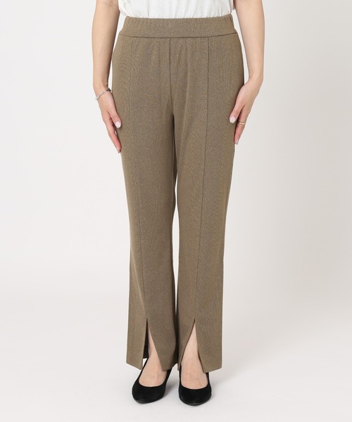 JOURNAL STANDARD（ジャーナルスタンダード）の「ナローテレコパンツ◆（その他パンツ・レディース・ブラック/ブラウン/カーキ・38/36）」の7枚目の写真