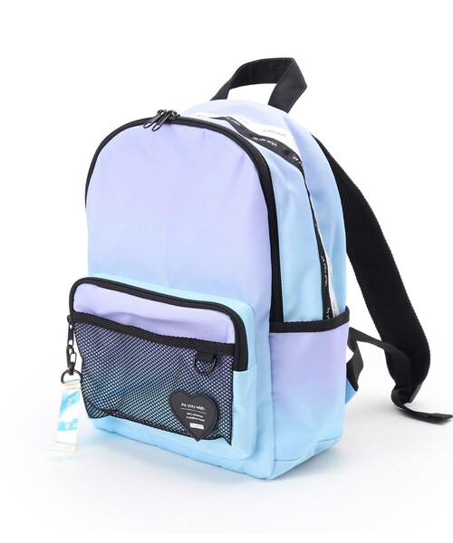 PINK-latte（ピンクラテ）の「◆グラデテープリュック（バックパック/リュック・キッズ・ライトパープル/ブラック/ブルー系6・00）」の3枚目の写真