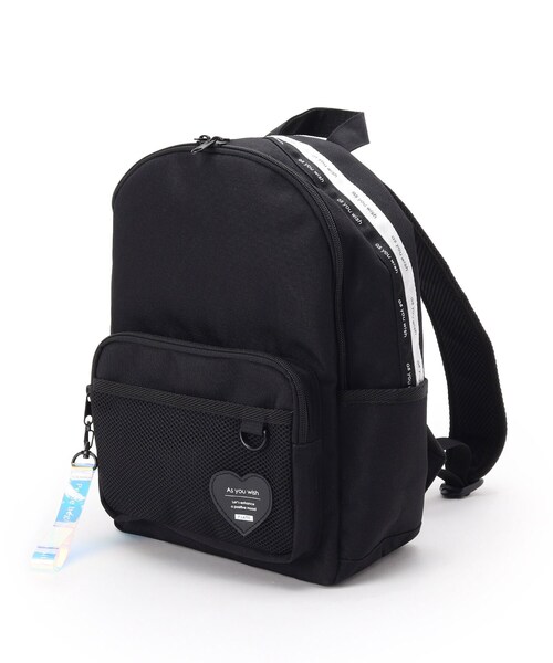 PINK-latte（ピンクラテ）の「◆グラデテープリュック（バックパック/リュック・キッズ・ライトパープル/ブラック/ブルー系6・00）」の2枚目の写真