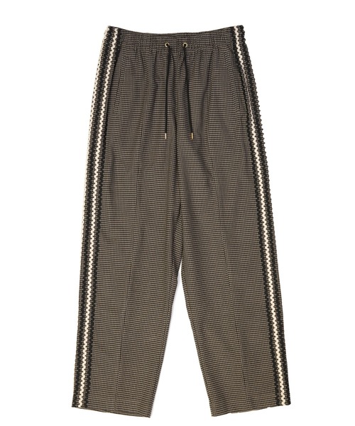 TAUPE（トープ）の「【TAUPE/トープ】 ウェーブライントラックパンツ（スラックス・メンズ・ブラック/ワインレッド・1/2）」の22枚目の写真