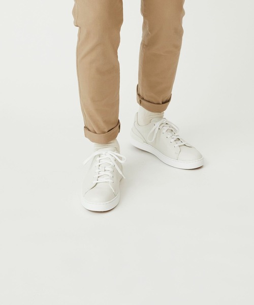 Clarks（クラークス）の「CourtLite Lace / メンズ コートライトレース（ホワイトレザー）（スニーカー・メンズ・ホワイト・UK6/UK7.5/UK6.5/UK9.5/UK8/UK8.5/UK9/UK7/UK10）」の11枚目の写真