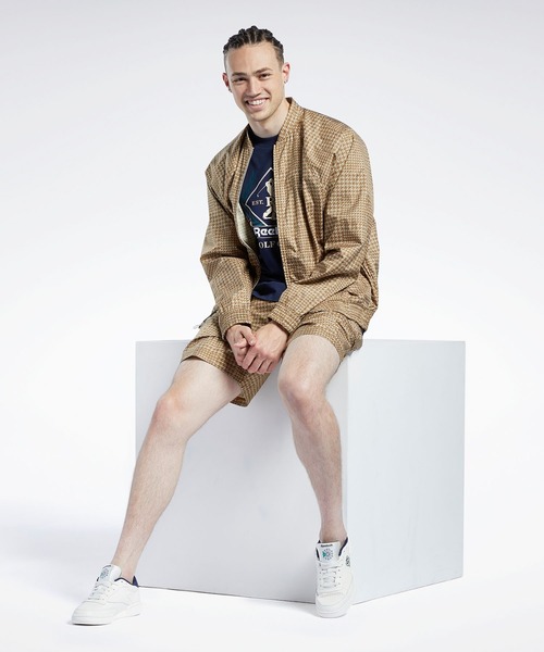 【セール】クラシックス ゴルフ ジャケット / Classics Golf Jacket（ナイロンジャケット）｜Reebok（リーボック）