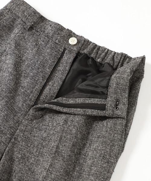 SLOBE citron.（スローブシトロン）の「SLOBE citron. Funny ツイードパンツ【手洗い可能】◆（その他パンツ・レディース・チャコールグレー/グリーン/キャメル・38/36）」の19枚目の写真