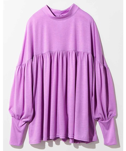 MEDE19F（メデジュウキュウ）の「ＭＥＤＥ１９Ｆ　カットソーギャザートップス（Tシャツ/カットソー・レディース・パープル系その他/ブラウン・MEDIUM/LARGE/XX-LARGE/X-LARGE）」の14枚目の写真