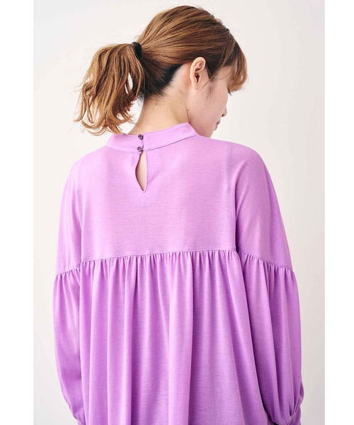 MEDE19F（メデジュウキュウ）の「ＭＥＤＥ１９Ｆ　カットソーギャザートップス（Tシャツ/カットソー・レディース・パープル系その他/ブラウン・MEDIUM/LARGE/XX-LARGE/X-LARGE）」の12枚目の写真