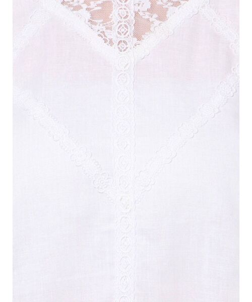 merry jenny（メリージェニー）の「スタンンドカラーレースコンビブラウス（シャツ/ブラウス・レディース・ブラック/オフホワイト・FREE）」の12枚目の写真