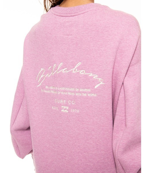 BILLABONG(ビラボン)の「BILLABONG レディース 【COASTAL LOVE LETTERS】 ARCH SURF SWEAT ONE スウェットワンピース 【2021年秋冬モデル】/ビラボンスウェット裏起毛ワンピース(ワンピース・レディース・ブラック/オフホワイト/ピンク系その他・MEDIUM/LARGE)」の20枚目の写真