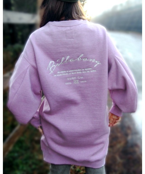 BILLABONG(ビラボン)の「BILLABONG レディース 【COASTAL LOVE LETTERS】 ARCH SURF SWEAT ONE スウェットワンピース 【2021年秋冬モデル】/ビラボンスウェット裏起毛ワンピース(ワンピース・レディース・ブラック/オフホワイト/ピンク系その他・MEDIUM/LARGE)」の21枚目の写真