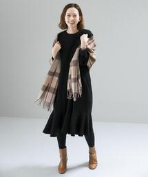 F by ROSSO | 【高身長向け40サイズあり】F by ROSSO　裾フレアワンピース(ワンピース)