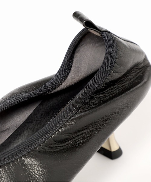LE TALON（ルタロン）の「TAEKO HIGASHIHARA×GRISE 5.5レザーギャザーパンプス◆（パンプス・レディース・ブラック/アイボリー/ボルドー・23cm/24cm/22.5cm/24.5cm/23.5cm/25cm/22cm）」の20枚目の写真