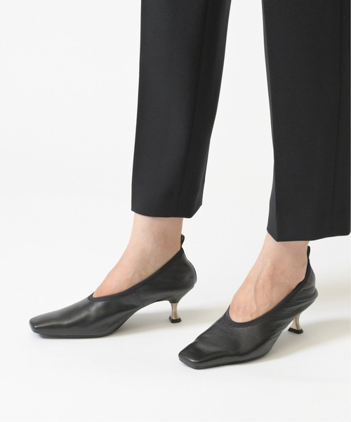 LE TALON（ルタロン）の「TAEKO HIGASHIHARA×GRISE 5.5レザーギャザーパンプス◆（パンプス・レディース・ブラック/アイボリー/ボルドー・23cm/24cm/22.5cm/24.5cm/23.5cm/25cm/22cm）」の21枚目の写真