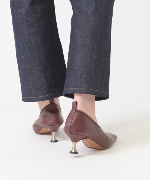 LE TALON（ルタロン）の「TAEKO HIGASHIHARA×GRISE 5.5レザーギャザーパンプス◆（パンプス・レディース・ブラック/アイボリー/ボルドー・23cm/24cm/22.5cm/24.5cm/23.5cm/25cm/22cm）」の8枚目の写真