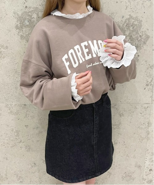 apres jour（アプレジュール）の「コットンレースフリルブラウス【ZOZOTOWN限定アイテム】（シャツ/ブラウス・レディース・オフホワイト・フリー/X-LARGE）」の18枚目の写真