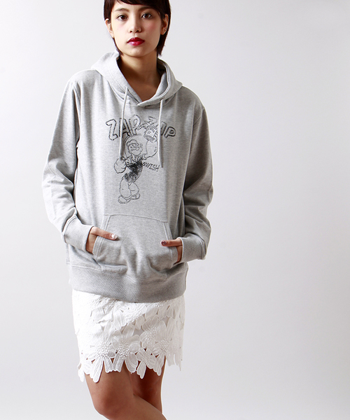 WEGO（ウィゴー）の「WEGO/リブラインレースペンシルスカート（スカート・レディース・オフホワイト/ネイビー・FREE）」の2枚目の写真