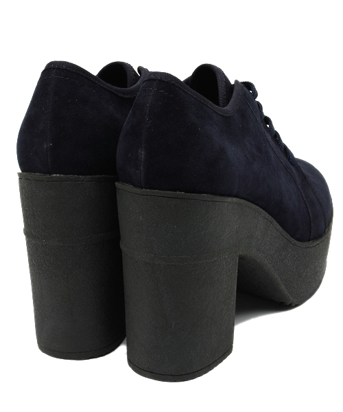 mystic（ミスティック）の「厚底紐パンプス（パンプス・レディース・ブラック/グレー/ネイビー・36/37/38）」の6枚目の写真