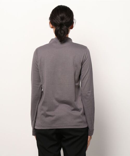 NAVY(ネイビー)の「NAVY ネイビー ハイネックリングロングスリーブTシャツ(Tシャツ/カットソー・レディース・ピンク/ホワイト/グリーン/グレー/ブラック・L/M)」の22枚目の写真