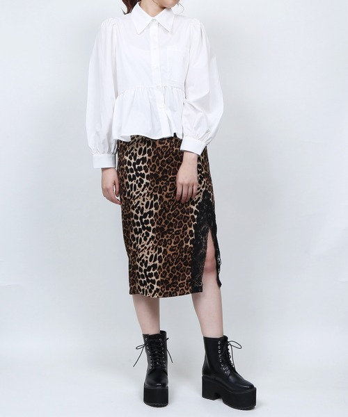 PUNYUS（プニュズ）の「厚底レースアップブーツ（ブーツ・レディース・ブラック・3/2/4/1）」の4枚目の写真