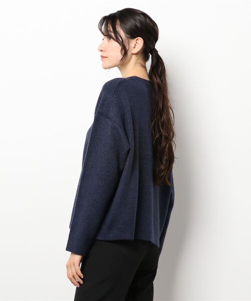 KOBE LETTUCE（コウベレタス）の「選べるタイプユニセックス起毛ニットトップス（ニット/セーター・レディース・ベージュ系その他/モスグリーン/ベージュ系その他2/ブルー系その他/ベージュ系その他3/ベージュ系その他4/グリーン系その他/ブルー系その他2・1/2）」の18枚目の写真