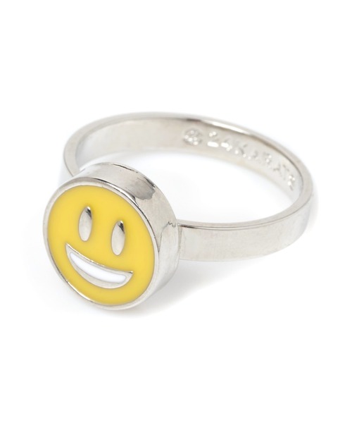 24karats(トゥウェンティーフォーカラッツ)の「Grin Logo Ring(リング・メンズ・イエロー・11号)」の1枚目の写真