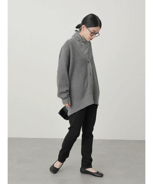 セール】片畦Vネックニットカーディガン（カーディガン/ボレロ