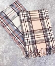 パステル／チェックストール