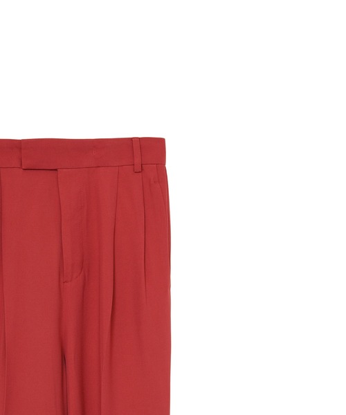 AMERICAN RAG CIE（アメリカンラグシー）の「ダブルクロステーパードパンツ（その他パンツ・レディース・チャコールグレー/レッド/イエロー・38/36）」の7枚目の写真