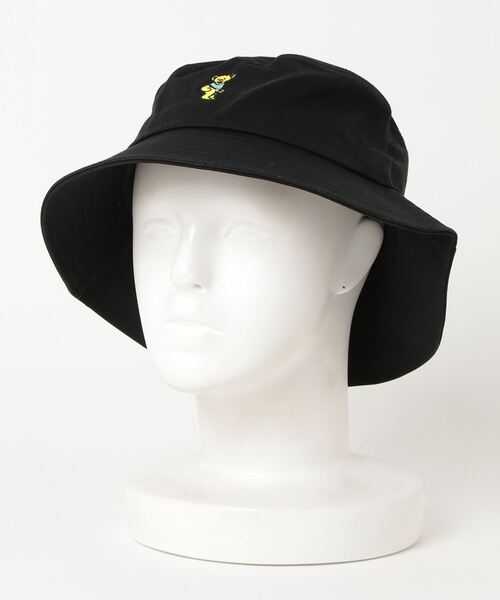 Grateful Dead(グレイトフルデッド)の「【GRATEFULDEAD/グレートフルデッド】BEAR BUCKET HAT/バケットハット(ハット・メンズ・ブラック/ベージュ/ネイビー・FREE)」の2枚目の写真