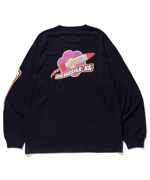 XLARGE（エクストララージ）の「LOVE MISSILE L/S TEE（Tシャツ/カットソー・メンズ・ブラック/オレンジ/ホワイト・M/S/XL/L）」の15枚目の写真