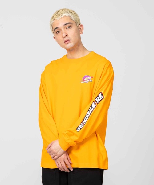 XLARGE（エクストララージ）の「LOVE MISSILE L/S TEE（Tシャツ/カットソー・メンズ・ブラック/オレンジ/ホワイト・M/S/XL/L）」の20枚目の写真