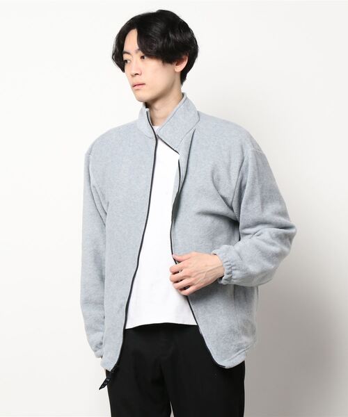 NO WAY(ノーウェイ)の「F48A UNISEX FLEECE FULL ZIP【W】【it】【UT13】(ブルゾン・メンズ・ブラック/パープル/グレー/オレンジ/カモフラージュ・MEDIUM/LARGE)」の3枚目の写真