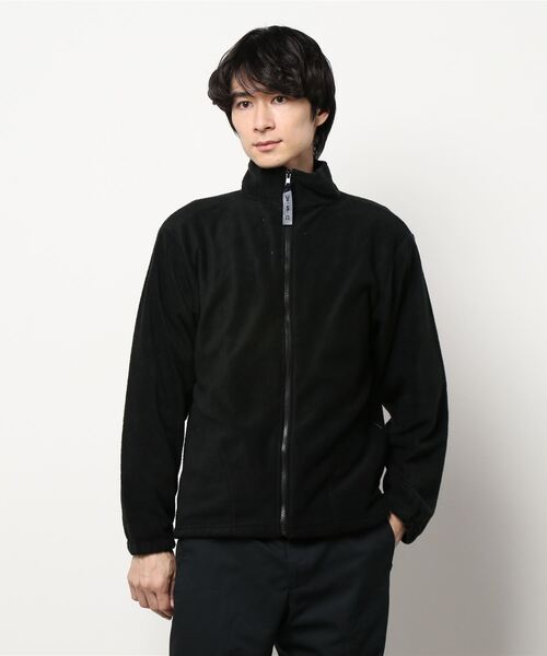 NO WAY(ノーウェイ)の「F48A UNISEX FLEECE FULL ZIP【W】【it】【UT13】(ブルゾン・メンズ・ブラック/パープル/グレー/オレンジ/カモフラージュ・MEDIUM/LARGE)」の2枚目の写真