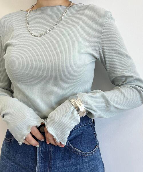 CITEN(シテン)の「<CITEN(シテン)>ワイド バングル(バングル/リストバンド・レディース・シルバー・FREE)」の2枚目の写真