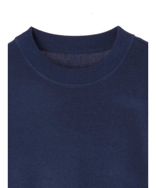 YECCA VECCA（イェッカヴェッカ）の「・2col.釦スリットニットワンピース（ワンピース・レディース・ブラック/ダークベージュ/ブルー・FREE）」の9枚目の写真