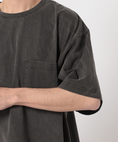 Gramicci(グラミチ)の「【GRAMICCI / グラミチ】別注 DYED バギー Tシャツ(Tシャツ/カットソー・メンズ・カーキ/ホワイト/ネイビー/ブラック・LARGE/SMALL/MEDIUM)」の22枚目の写真