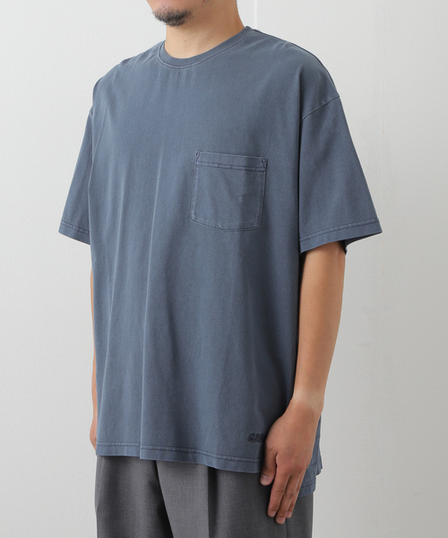 Gramicci(グラミチ)の「【GRAMICCI / グラミチ】別注 DYED バギー Tシャツ(Tシャツ/カットソー・メンズ・カーキ/ホワイト/ネイビー/ブラック・LARGE/SMALL/MEDIUM)」の11枚目の写真
