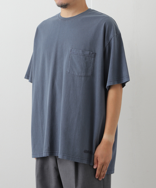 Gramicci(グラミチ)の「【GRAMICCI / グラミチ】別注 DYED バギー Tシャツ(Tシャツ/カットソー・メンズ・カーキ/ホワイト/ネイビー/ブラック・LARGE/SMALL/MEDIUM)」の10枚目の写真
