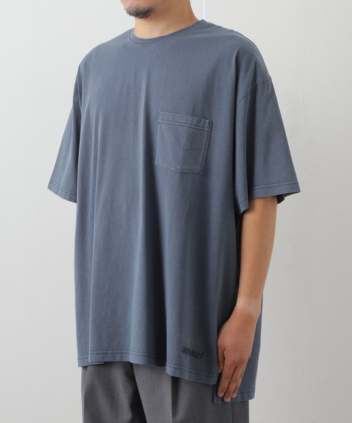 Gramicci(グラミチ)の「【GRAMICCI / グラミチ】別注 DYED バギー Tシャツ(Tシャツ/カットソー・メンズ・カーキ/ホワイト/ネイビー/ブラック・LARGE/SMALL/MEDIUM)」の9枚目の写真
