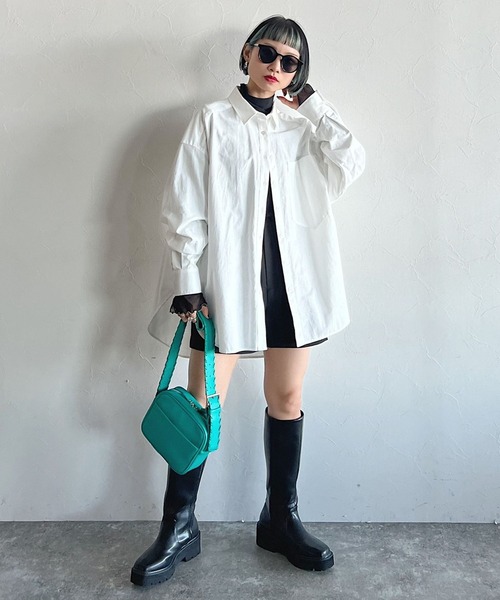 PAGEBOY（ページボーイ）の「CORE / ミニトラウザーパンツ（スラックス・レディース・オフホワイト/ブラック・SMALL/MEDIUM）」の14枚目の写真