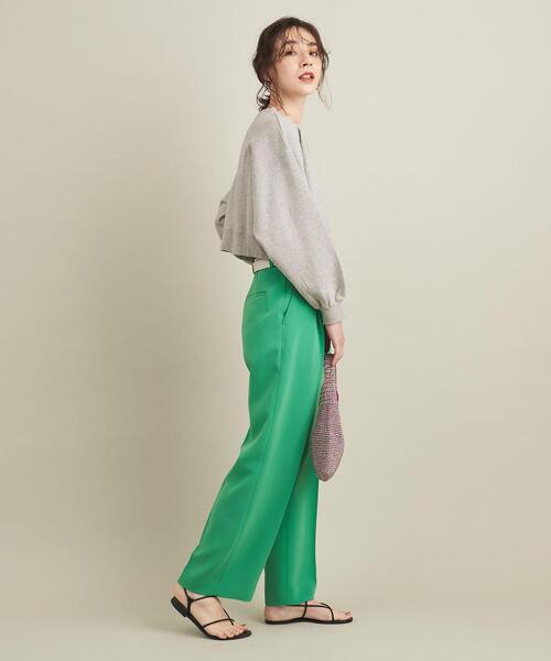 BEAUTY&YOUTH UNITED ARROWS（ビューティーアンドユースユナイテッドアローズ）の「BY ショートワイド裏毛スウェットプルオーバー ∴◆（スウェット・レディース・グレー/ピンク/コバルトブルー・FREE）」の13枚目の写真