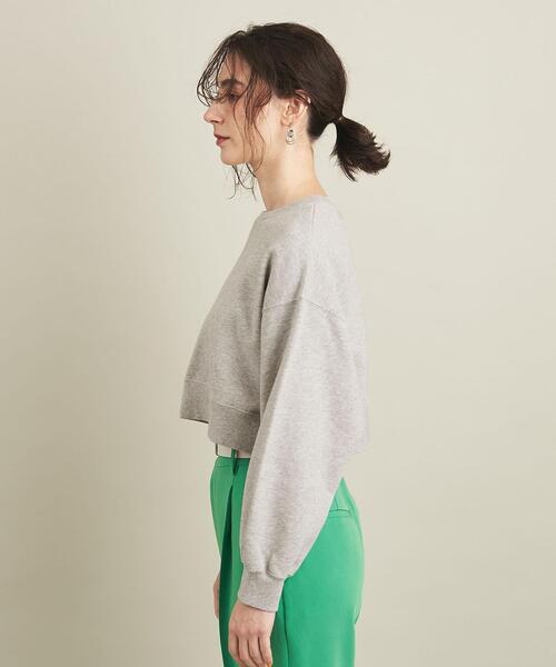 BEAUTY&YOUTH UNITED ARROWS（ビューティーアンドユースユナイテッドアローズ）の「BY ショートワイド裏毛スウェットプルオーバー ∴◆（スウェット・レディース・コバルトブルー/ピンク/グレー・FREE）」の13枚目の写真