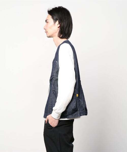 NUMBER (N)INE（ナンバーナイン）の「DENIM VEST（ベスト）」 - WEAR