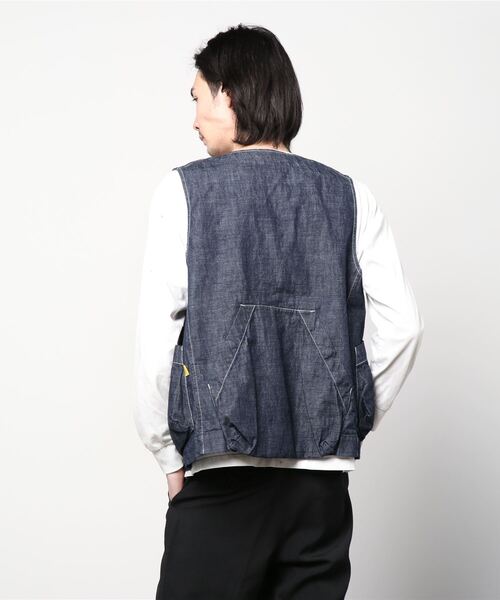 NUMBER (N)INE（ナンバーナイン）の「DENIM VEST（ベスト）」 - WEAR