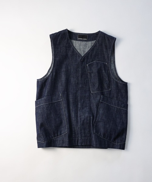 NUMBER (N)INE（ナンバーナイン）の「DENIM VEST（ベスト）」 - WEAR