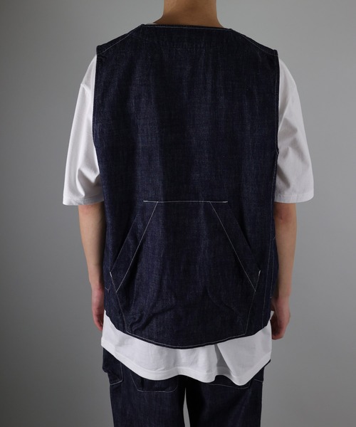 NUMBER (N)INE（ナンバーナイン）の「DENIM VEST（ベスト）」 - WEAR