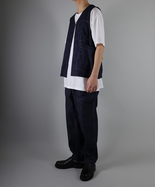 ナンバーナイン　ベスト　サイズ3 NUMBER (N)INE（ナンバーナイン）の「DENIM VEST（ベスト）」 - WEAR