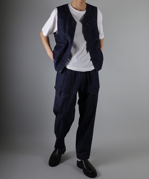 NUMBER (N)INE（ナンバーナイン）の「DENIM VEST（ベスト）」 - WEAR