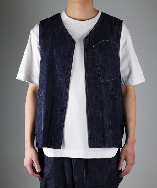 NUMBER (N)INE（ナンバーナイン）の「DENIM VEST（ベスト）」 - WEAR