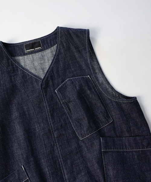NUMBER (N)INE（ナンバーナイン）の「DENIM VEST（ベスト）」 - WEAR