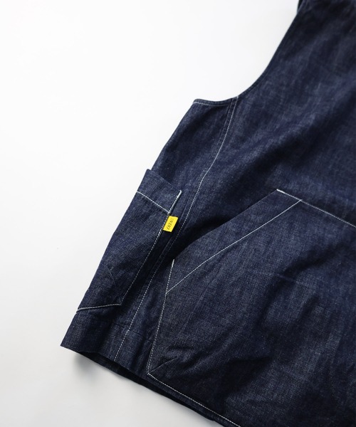 NUMBER (N)INE(ナンバーナイン)の「DENIM VEST(ベスト・メンズ・インディゴブルー・3/4)」の20枚目の写真